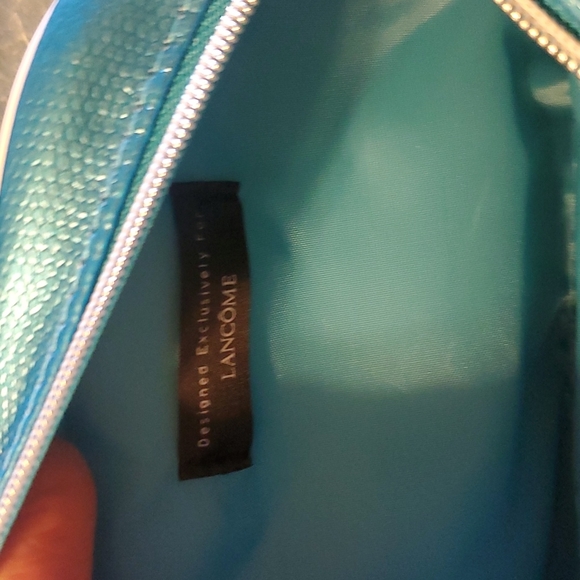 Brand new 2 piece blue lancome make up bag - Picture 4 of 11